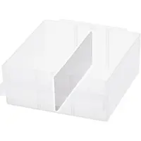 Raaco Jeu de séparateurs pour armoire à tiroirs 131322 132/133,5 x 50 mm, 16 pièces