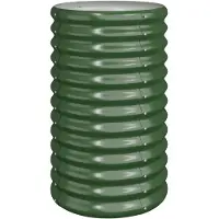 vidaXL Jardinière de jardin Acier galvanisé 40x40x68 cm Vert
