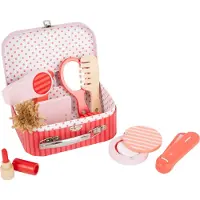 Small Foot Design Wooden Retro Make-up in Case lot de jouets en bois 3y+ 12 pcs