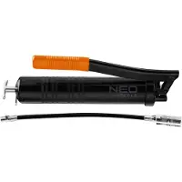Neo Tools Lubrificateur à levier 400 cm3 avec tuyau 8 x 300 mm (10000Psi)