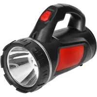 ORNO Lampe de poche à LED CREE 3W + COB 1W avec batterie rechargeable de 1200 mAh (18 cm)