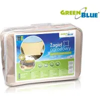 Greenblue Voile D'ombrage Voile Solaire Toile Solaire Greenblue Gb505 Carrée Uv Creme Jardin Piscine 5m