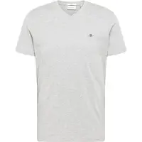 Gant T-Shirt bleu marine / gris chiné / rouge cerise / blanc