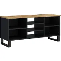 vidaXL Armoire TV 100x33x46 cm Bois massif de manguier & bois composite