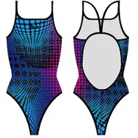 Turbo Walnut Swimsuit Bleu,Noir 3XL Femme