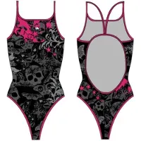 Turbo Skull Butterflyers Stars Swimsuit Noir 2XL Femme