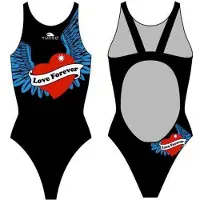 Turbo Love Forever Pro Resist Swimsuit Noir M Femme