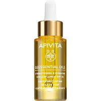 Apivita Beessential Oils Strengthening & Hydrating Day Oil huile de jour illuminatrice pour une hydratation intense 15 ml