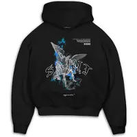 MJ Gonzales Sweat-shirt 'SAINT V.1' bleu / gris / noir / blanc