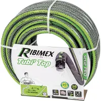 Ribimex Tuyau D?arrosage Guipe Tricote Antivrille 5 Couches 25m