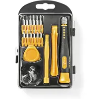 Nedis CSTS10017 Toolkit 17-in-1 Voor Reparatie Van Pc, Smartphone En Tablet
