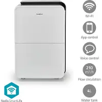 Nedis Dehu30wtw Dehumidifier Clair