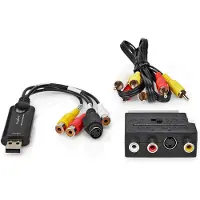 Nedis Carte d'acquisition vidéo USB 2.0 480p Câble A/V / Péritel -
