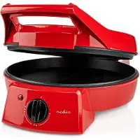 Nedis Fcpm100frd Pizza Oven 1800w Rouge One Size / EU Plug 220V