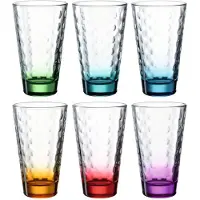 Leonardo Verre à boire Optic, Verres, Multicolore