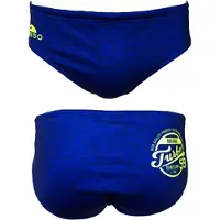 Turbo Plain Swimming Brief Bleu 5XL Homme