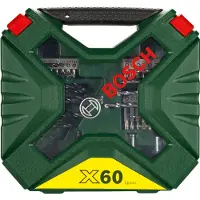 Bosch Set de forets et embouts X Line 60 pièces