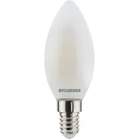 Sylvania Ampoule Led Flamme Dépolie Blanc Chaud E14 -