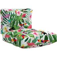 vidaXL Coussins de palette lot de 2 multicolore tissu