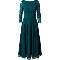 Swing Robe de soirée vert foncé