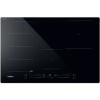 Whirlpool WF S7977 CPNE Noir Intégré 77 cm Plaque avec zone à induction 4 zone(s)
