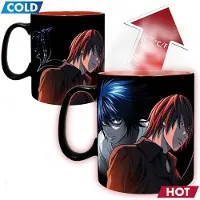 Abystyle Death Note - Mug Heat Change - 460 Ml - Kira & Ryuk - Boîte [Goodies]