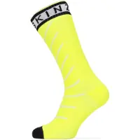 Sealskinz Hydrostop Wp Large Socks Jaune EU 36-38 Homme