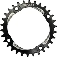 FUNN Solo 104 Bcd Chainring Argenté 34t