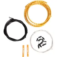 Alligator I-link 5.5 Mm Mtb Brake Cable Kit Doré 900/1700 mm