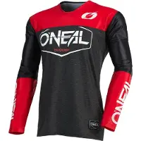 O'Neal Mayhem Hexx Long Sleeve Jersey Rouge,Noir M Homme