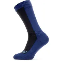 Sealskinz Chaussettes Mi-Longues Imperméables - Cold Weather - Black/Navy Blue - 2020