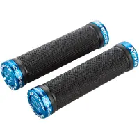 Reverse Components R-shock Lock-on Grips Noir 130 mm