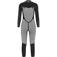 Orca Tango 4/3 Mm Woman Long Sleeve Chest Zip Neoprene Suit Noir L Femme