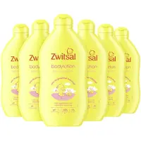 Zwitsal 6 x Lotion pour le corps - 400 ml - ultra-nourrissante et douce