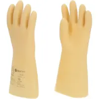 Ks Tools Gants de protection pour électriciens avec isolation de protection, taille 10, classe 2, blanc ( 117.0057 )