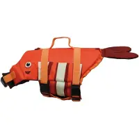 Croci Gilet de sauvetage pour chiens Amtra Clownfish (L, Gilet de sauvetage pour chien)