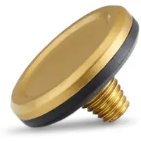 Leica 19599 Soft Release Button, laiton, finition sablée