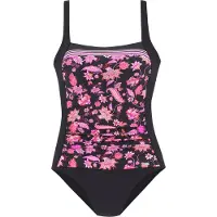 LASCANA Maillot de bain orange / rose / noir / blanc