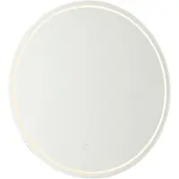 QAZQA Miroir de salle de bain moderne 60 cm avec LED et variateur tactile - Sebas