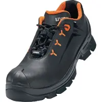 Uvex chaussures basses 2 MACSOLE S3 noir, orange largeur 10 T. 46