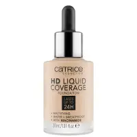 Catrice HD Fond de teint liquide 010 Light Beige, 30 ml