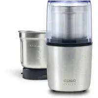 Caso Moulin électrique - - Compact - Acier inoxydable - 200W - 90g de café
