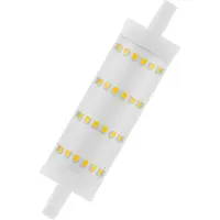 Ledvance Performance LED R7s double Ended 118mm Claire 13W 1521lm - 827 Blanc Très Chaud | Équivalent 100W