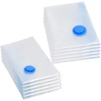 vidaXL Sacs sous vide Sacs de rangement 2 tailles 10 pcs.
