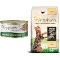 Applaws Cat Tin Adult - Filet de thon et algues en bouillon - 6x156 g