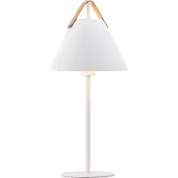 Nordlux Lampe de Table by Nordlux, Strap, Blanc, Salon / séjour, Métal, Scandinave