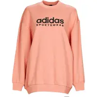 Adidas All Szn Fleece Graphic Sweatshirt Orange XS Femme
