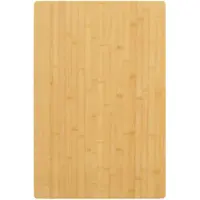 vidaXL Dessus de table 60x100x1,5 cm bambou