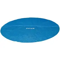 Intex Couverture de piscine solaire bleue 538 cm polyéthylène