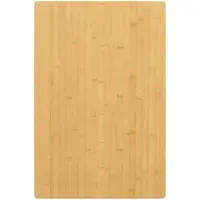 vidaXL Dessus de table 60x100x2,5 cm bambou